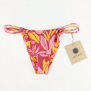 Aloe Aloe Tanga Bottom, Lychee Print - Size Small - NWT